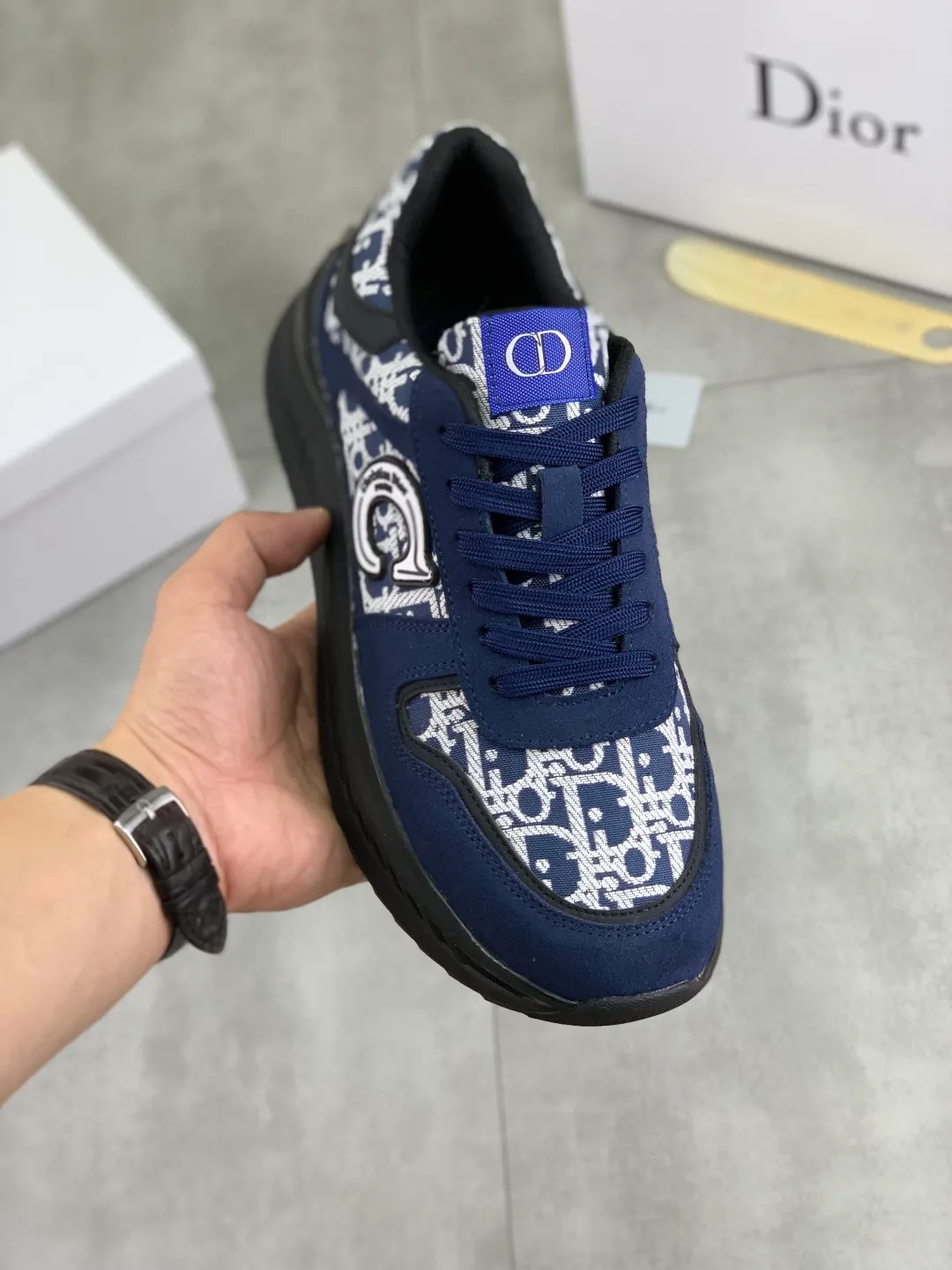 Men's Men's Shoes💰P440💰[New Style]🆘[Dior] 2025 Dior Original Lace-up Low-top Men's Shoes Classic casual shoes 🔥This model is the official classic model, with high quality and made by famous original designers. It is made of high-quality cowhide with original materials➕comfortable and breathable mesh lining➕pigskin insole. The perfect last shape and generous and fashionable design have attracted many consumers and are suitable for drivers to drive🚗. What you want is the highest quality in the market. Color: multi-color. Code number: 38--44 (45 customized)